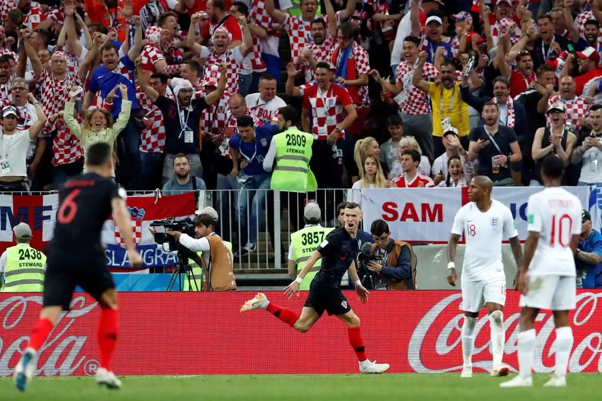 Croacia eliminó a Inglaterra y tendrá su cita con la historia