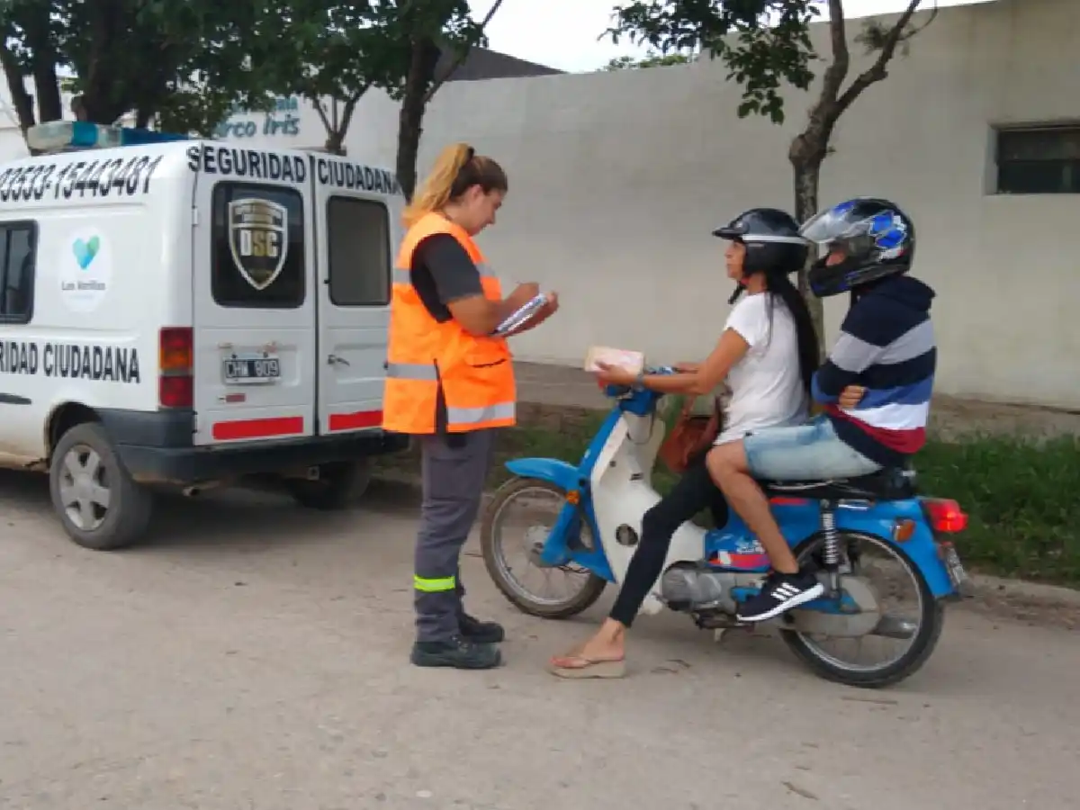 Refuerzan controles vehiculares en Las Varillas