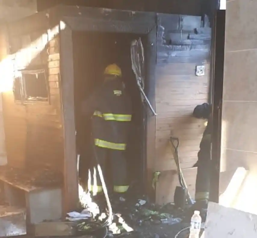 Se incendió el spa en el complejo Termas del Guaychú en Ruta 14