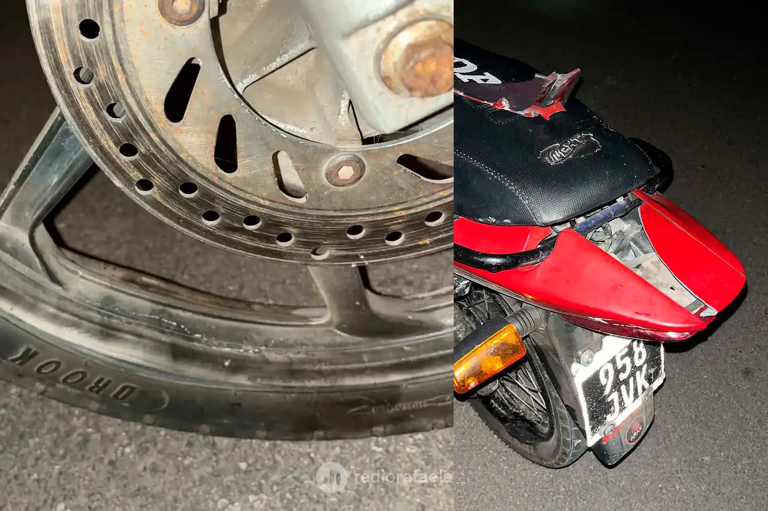 moto ruta 34 atailiva pozo casi tragedia - 1