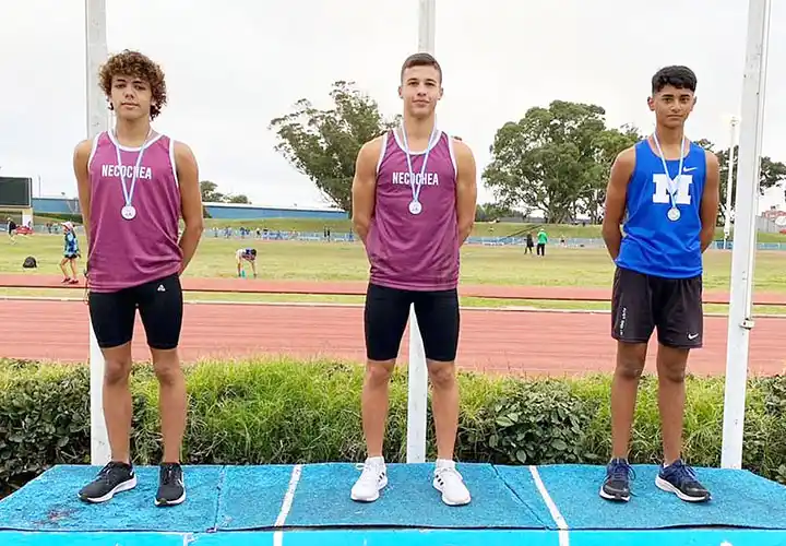 Varios podios de atletas locales en el torneo “Malvinas Argentinas”