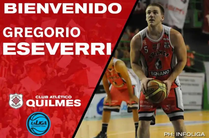 Gregorio "Goyo" Eseverri vuelve a Quilmes