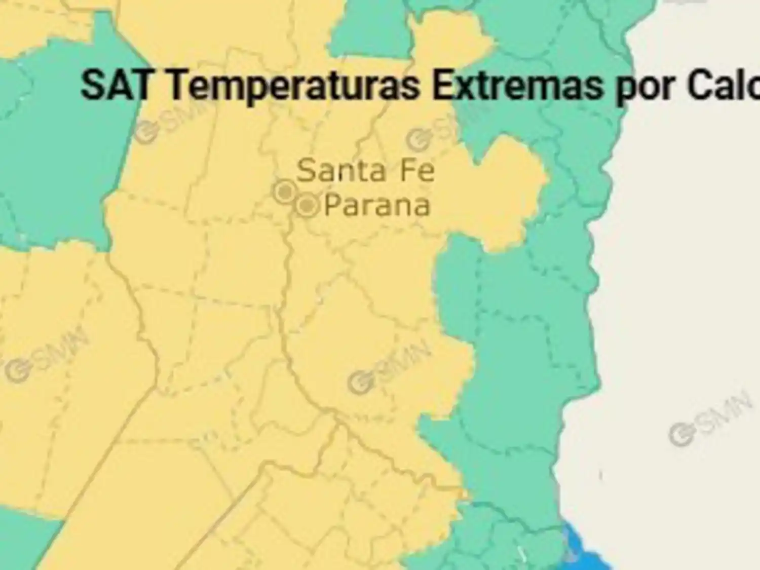 Continua el Alerta amarilla por ola de calor en Entre Ríos