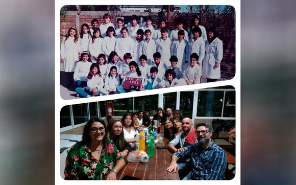 Reencuentro de la comisión 1992 de la Escuela 7