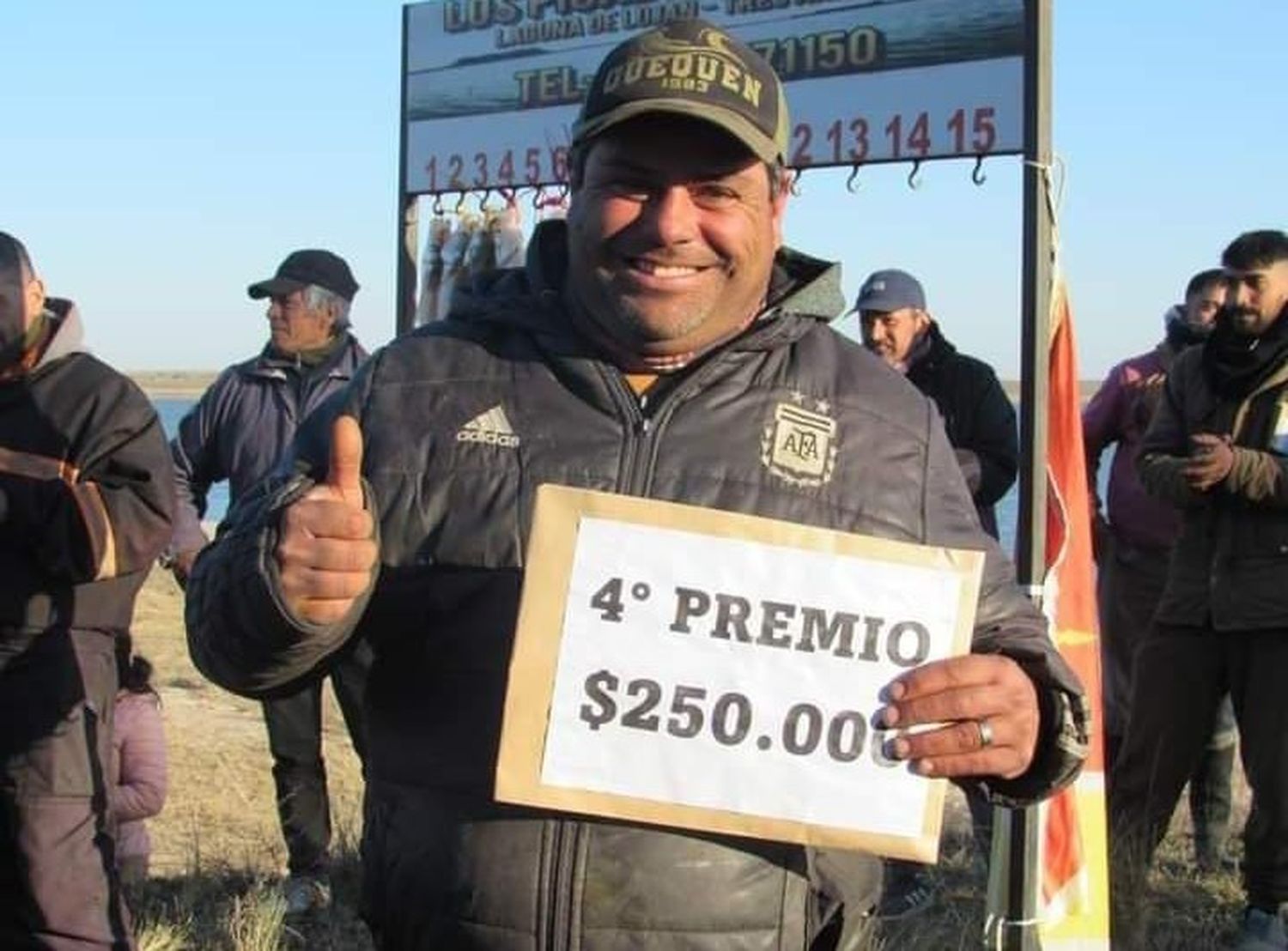 Federico Burón, consiguió el cuarto puesto en la competencia