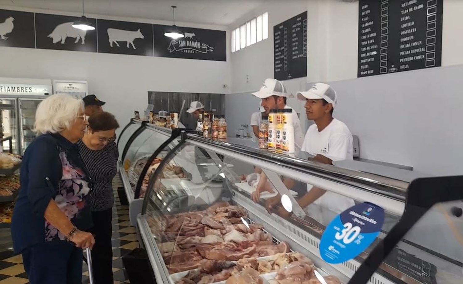 El nuevo comercio tiene las mismas características que la primera carnicería.