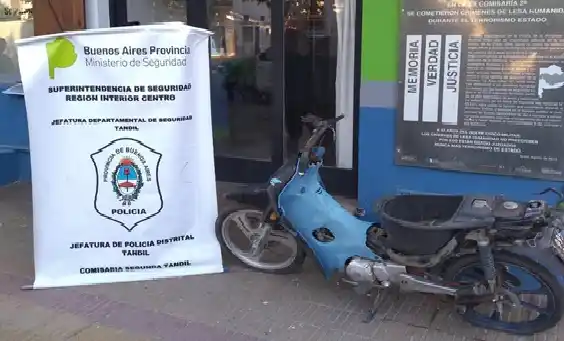 Fueron sorprendidos al intentar robar dos motos del depósito judicial 