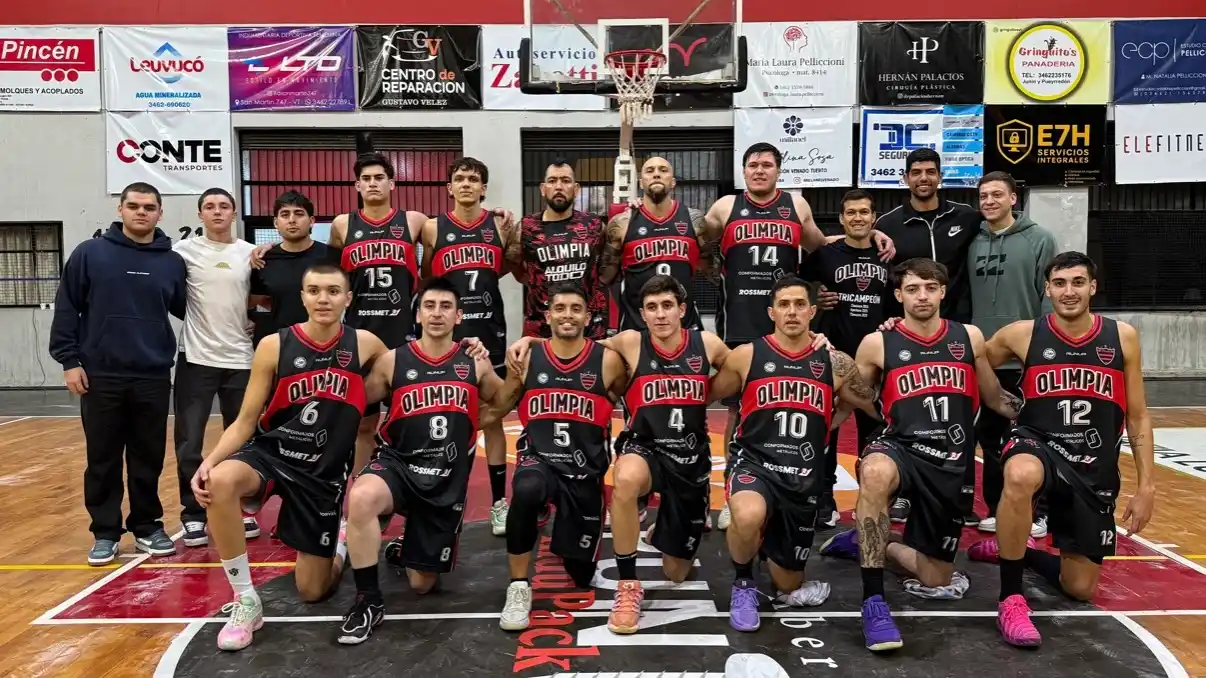 Partidazo de martes por la noche en el barrio San Martín. Foto: Prensa Olimpia BBC