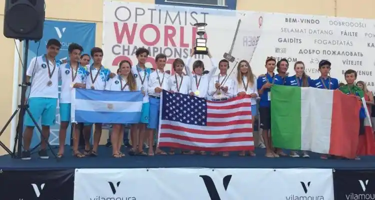 Cittadini, Luppi y Sciarra,  Subcampeones Mundiales por Equipos