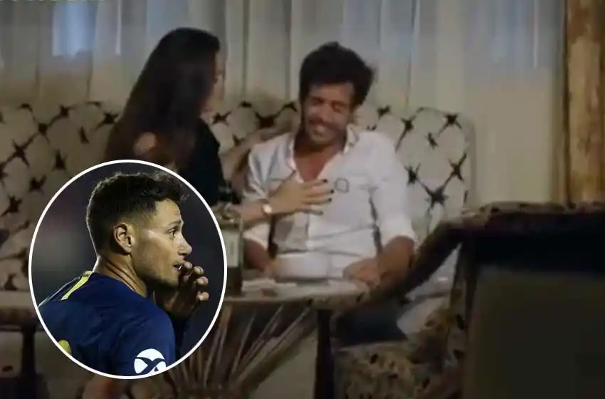 Nicolás Cabré, duro con Mauro Zárate: se burló del futbolista en una escena de la novela
