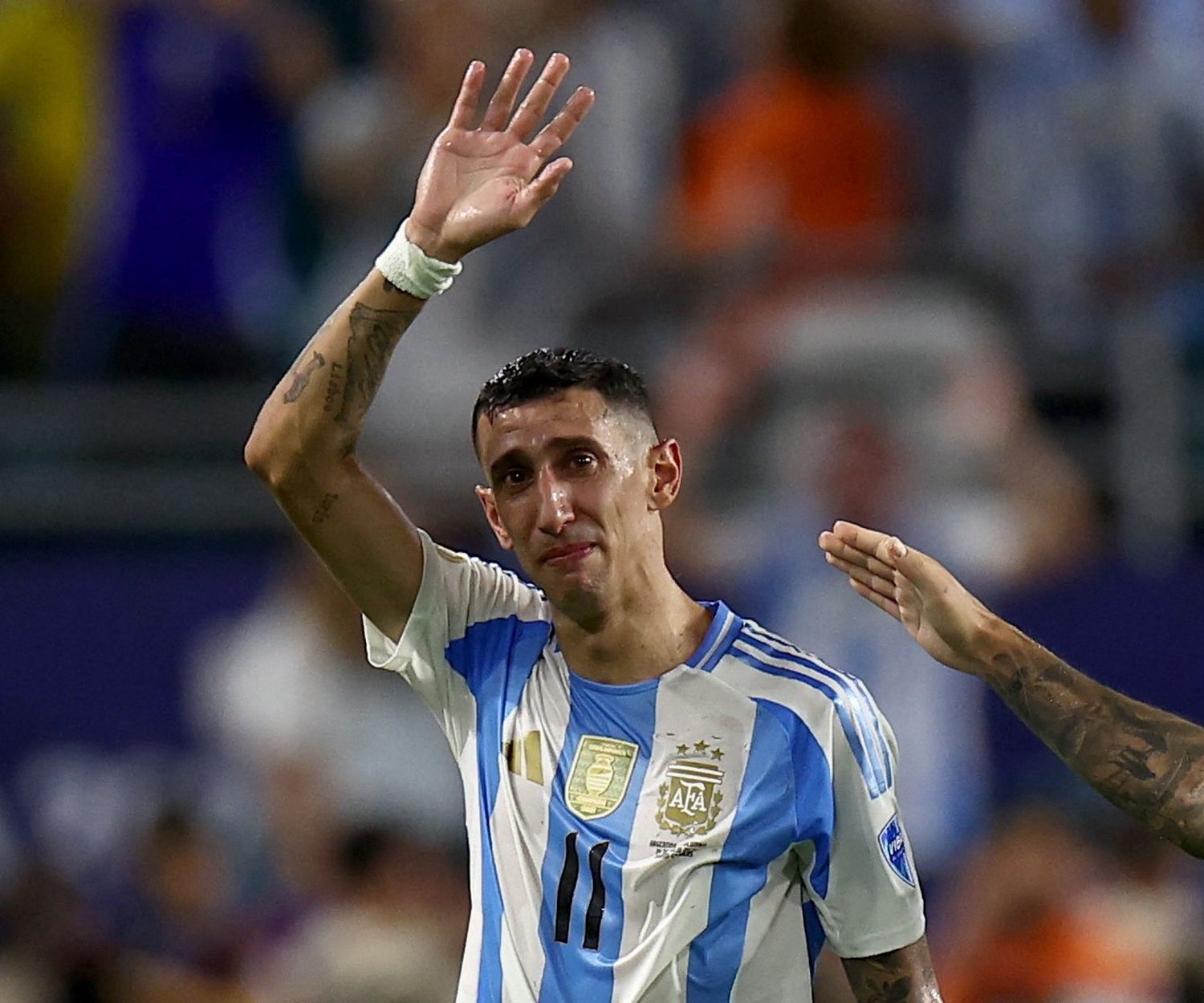 Di María: "Estaba escrito, soñé que ganaba la final y me retiraba de esta manera"