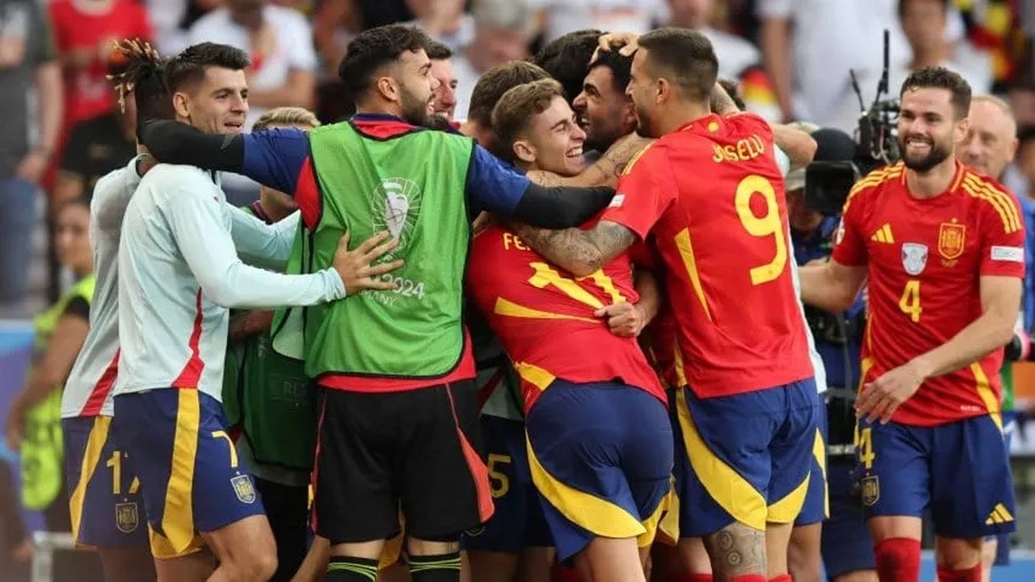 España derrotó agónicamente a Alemania y clasificó a semifinales de la Eurocopa 2024