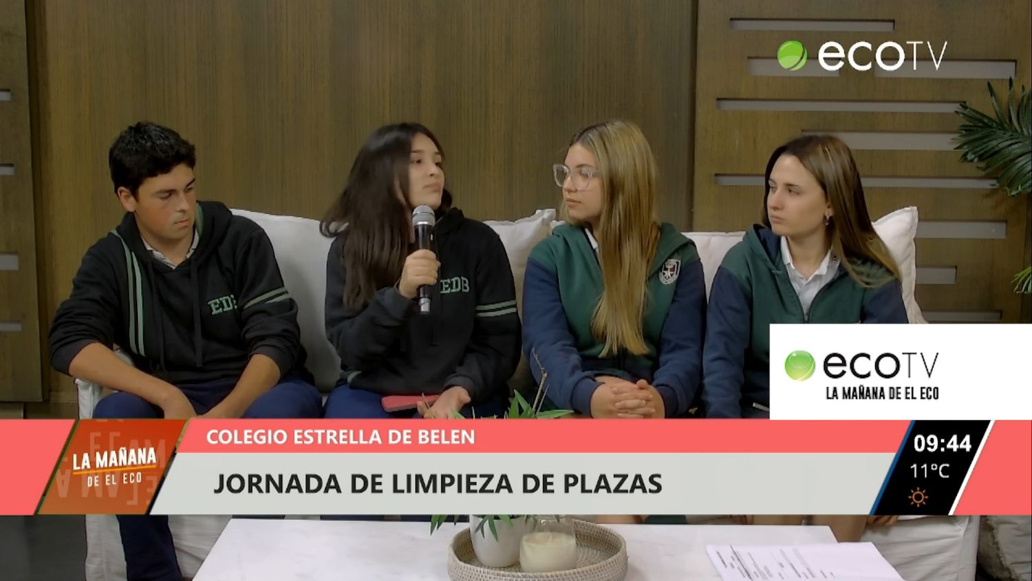 Jornada de limpieza de plazas