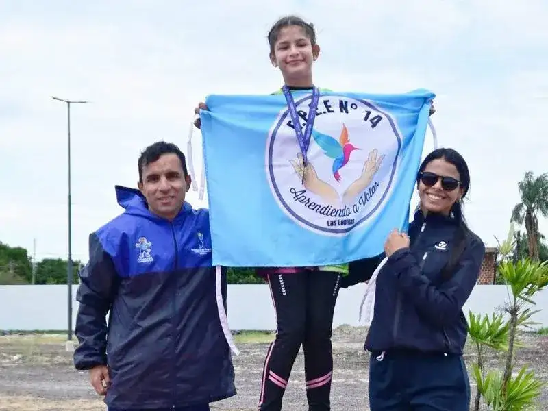 Se realizó el Provincial de
atletismo adaptado sub 15