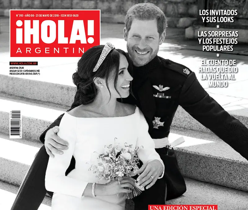 La boda del príncipe Harry y Meghan en ¡Hola!
