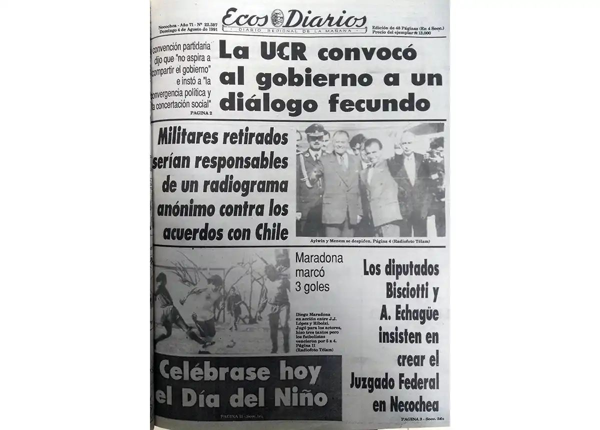 Domingo 4 de agosto de 1991