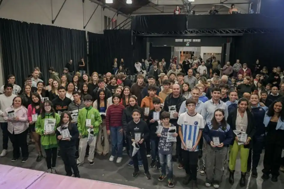 Luca Repetto, el gualeyo que brilló entre los mejores deportistas de Entre Ríos