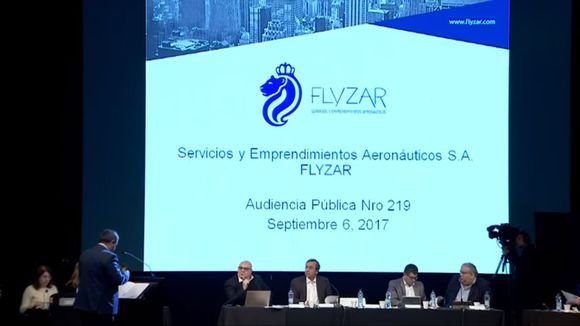 Autorizan la operación con aeronaves de gran porte a Flyzar