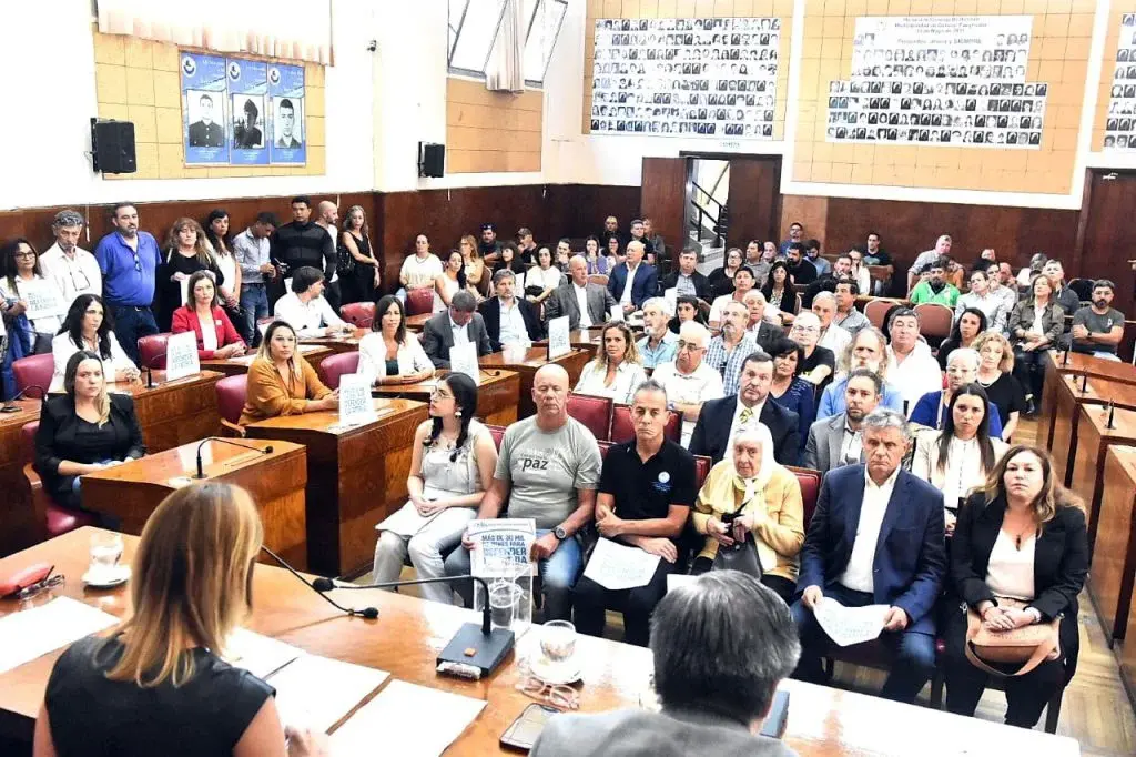 Audiencia especial. En el cuerpo legislativo marplatense, se desarrolló ayer