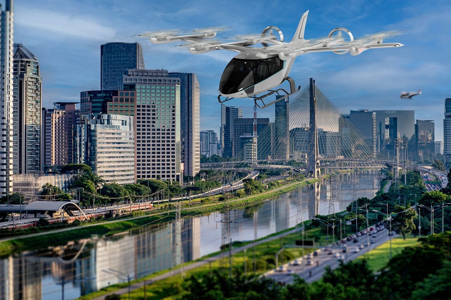 Paris Air Show: Eve Air Mobility signs letters of intent with three customers for up to 150 eVTOLs
