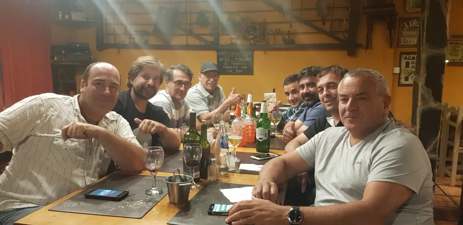Ferrando, el titular del  TC Rioplatense, en Tandil