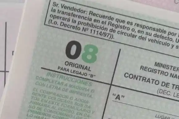 ¿Qué dice el DNU de Milei sobre el Registro de Propiedad del Automotor?
