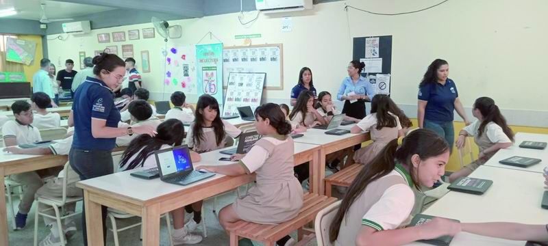 Continúan las pruebas de una plataforma
para evaluar los aprendizajes en Formosa