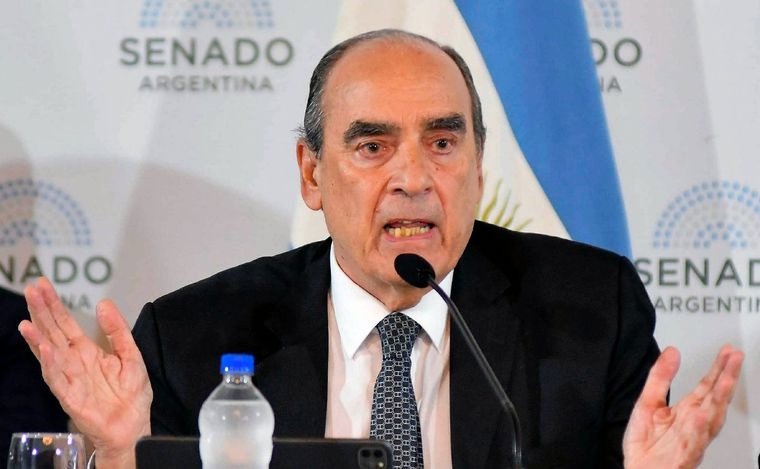 El jefe de Gabinete, Guillermo Francos.