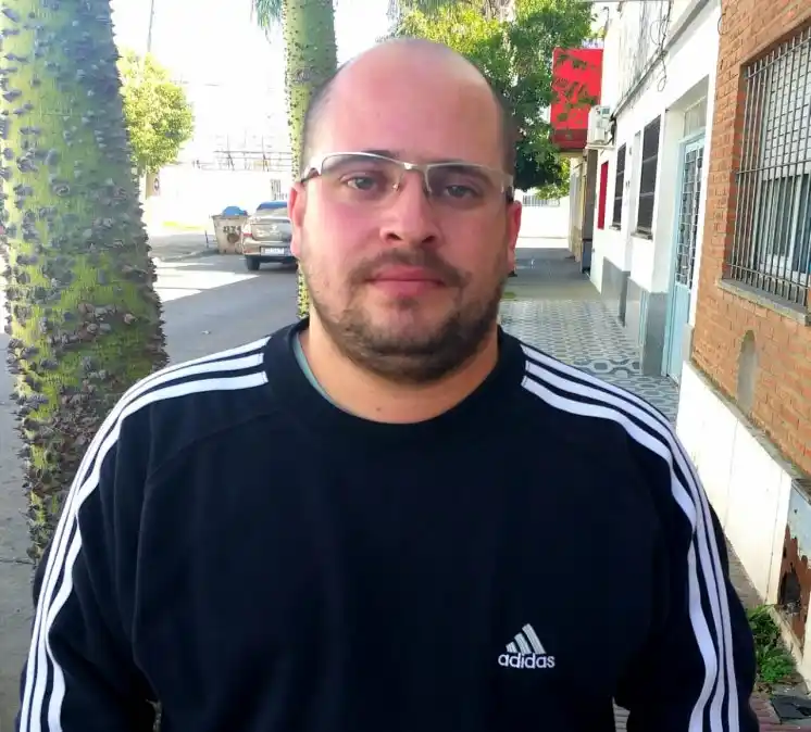 Juan Manuel Capurro, chofer en actividad y delegado de UTA 