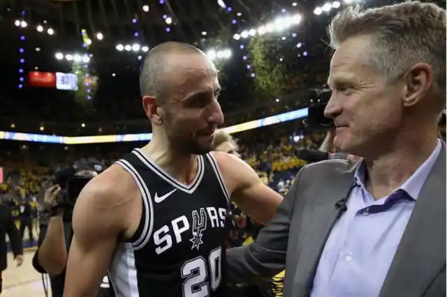 "Si te gusta, seguí jugando": el emotivo consejo del entrenador de Golden State para Manu Ginóbili