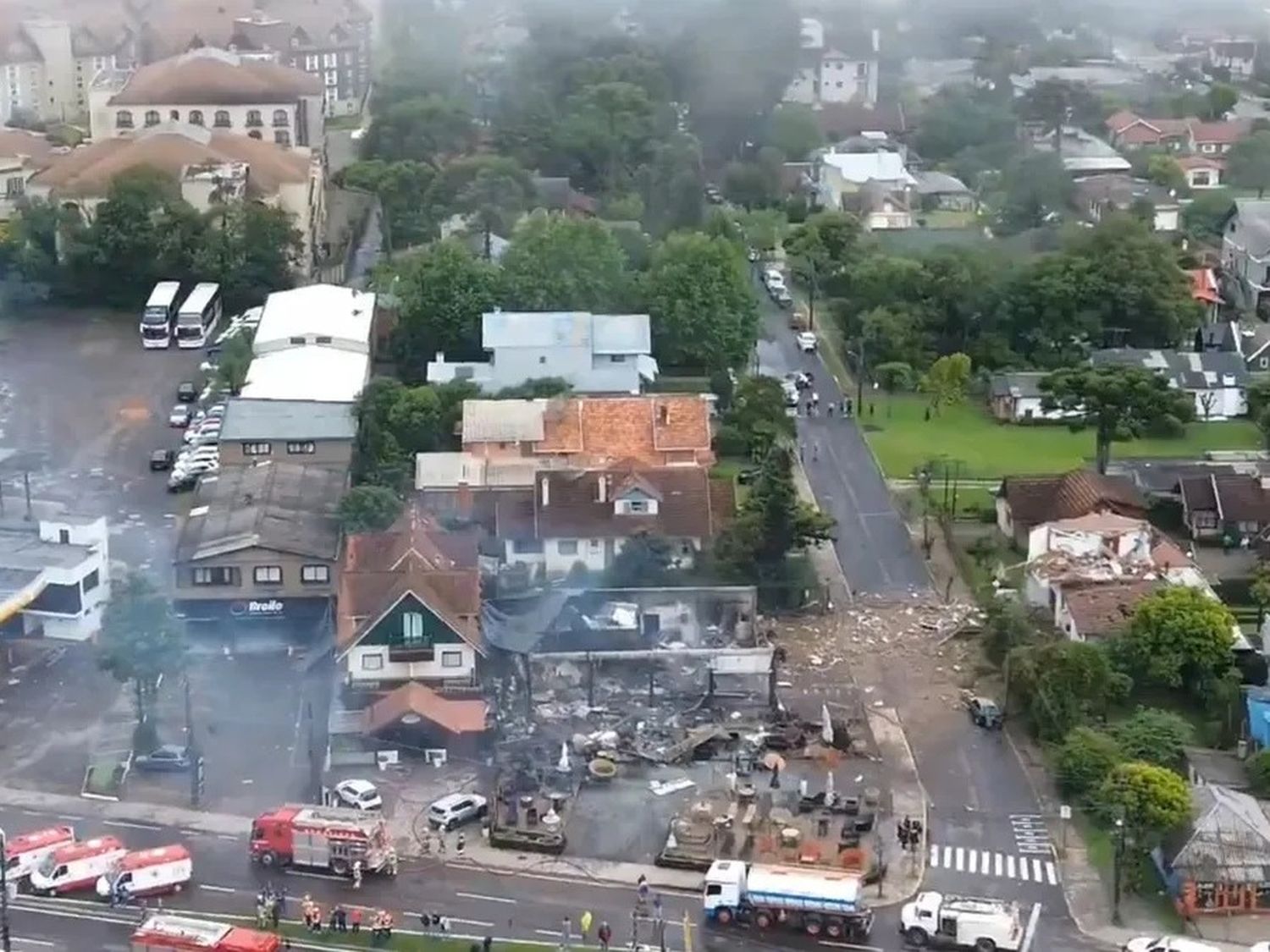 Avioneta se estrelló en Brasil y dejó al menos diez fallecidos