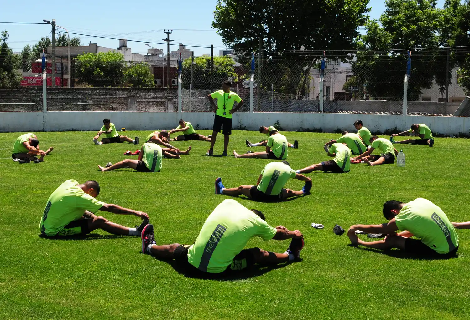 Santamarina se recluye para su preparación