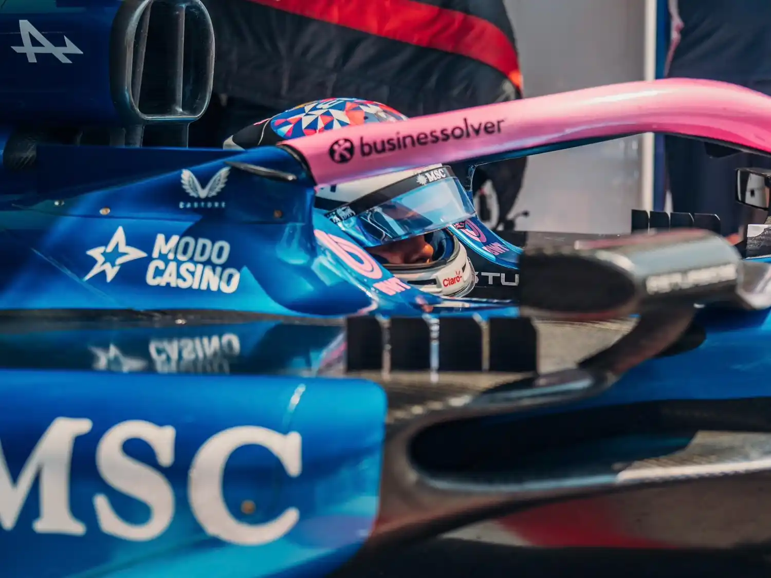 Franco Colapinto tuvo un buen sábado en Hungría.