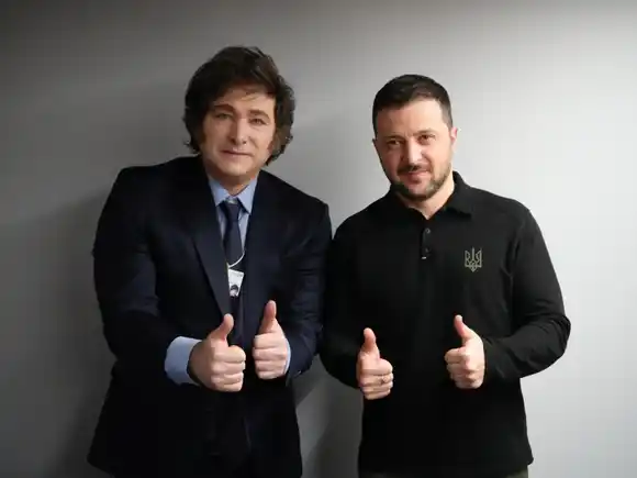 Milei y Zelensky dialogaron sobre un posible viaje a Kiev y la búsqueda de un armisticio con Rusia