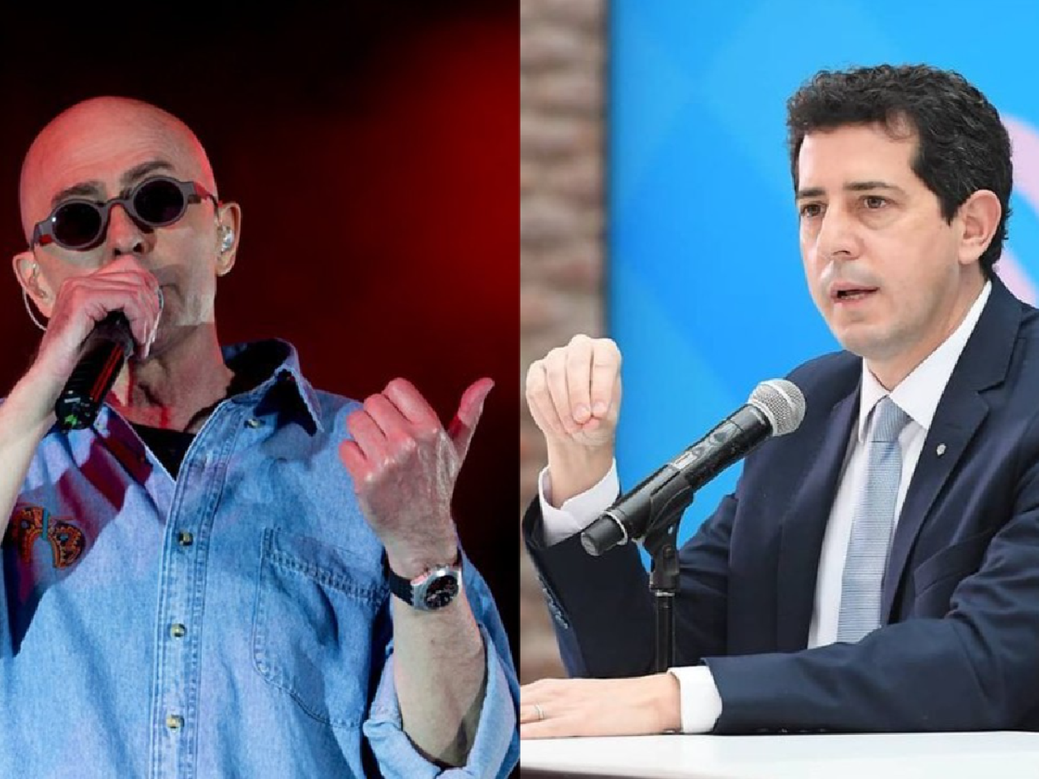 El Indio Solari le dejó un mensaje a Wado de Pedro tras las PASO: "Sosténganse como siempre, sereno"