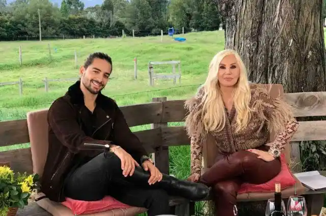Susana Giménez y su día especial con Maluma
