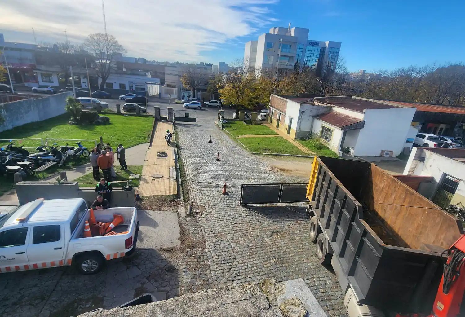 Comenzó el proceso para instalar una planta de hormigón con fondos de la venta del exCorralón