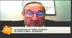 En sintonía con su postura,  Lunghi celebró los anuncios del Presidente y el Gobernador