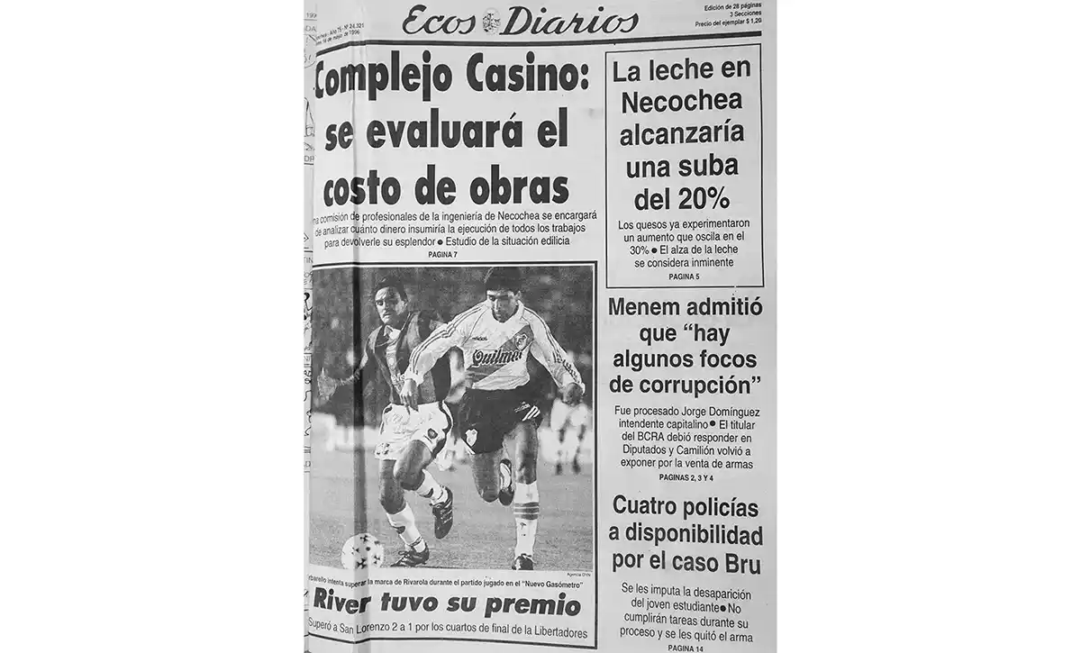 Jueves 16 de mayo de 1996