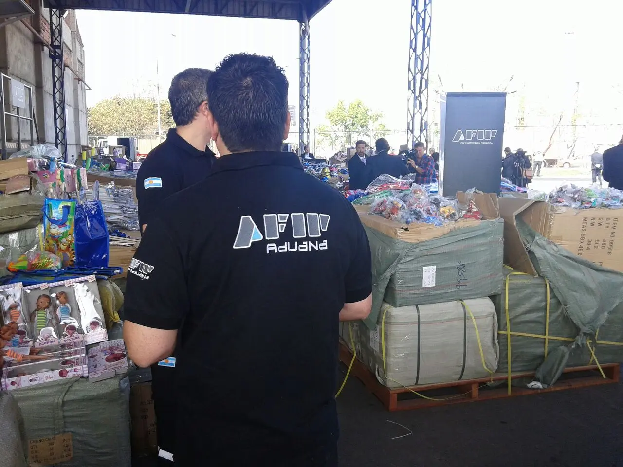 AFIP desactivó contrabando de productos provenientes de China