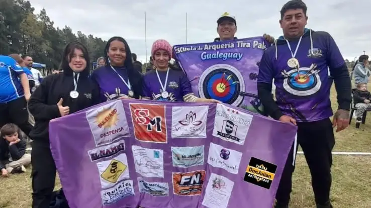 Los Tira Palitos de Gualeguay debutan en su primer torneo y se traen 5 medallas de San José