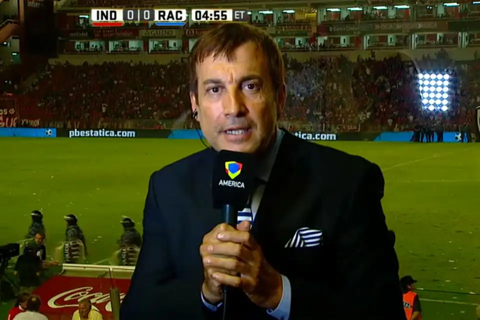 Vilouta explicó por qué no relatará el superclásico en la TV