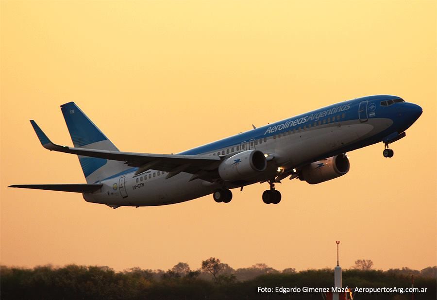 Aerolíneas Argentinas ordena 20 nuevos Boeing 737-800