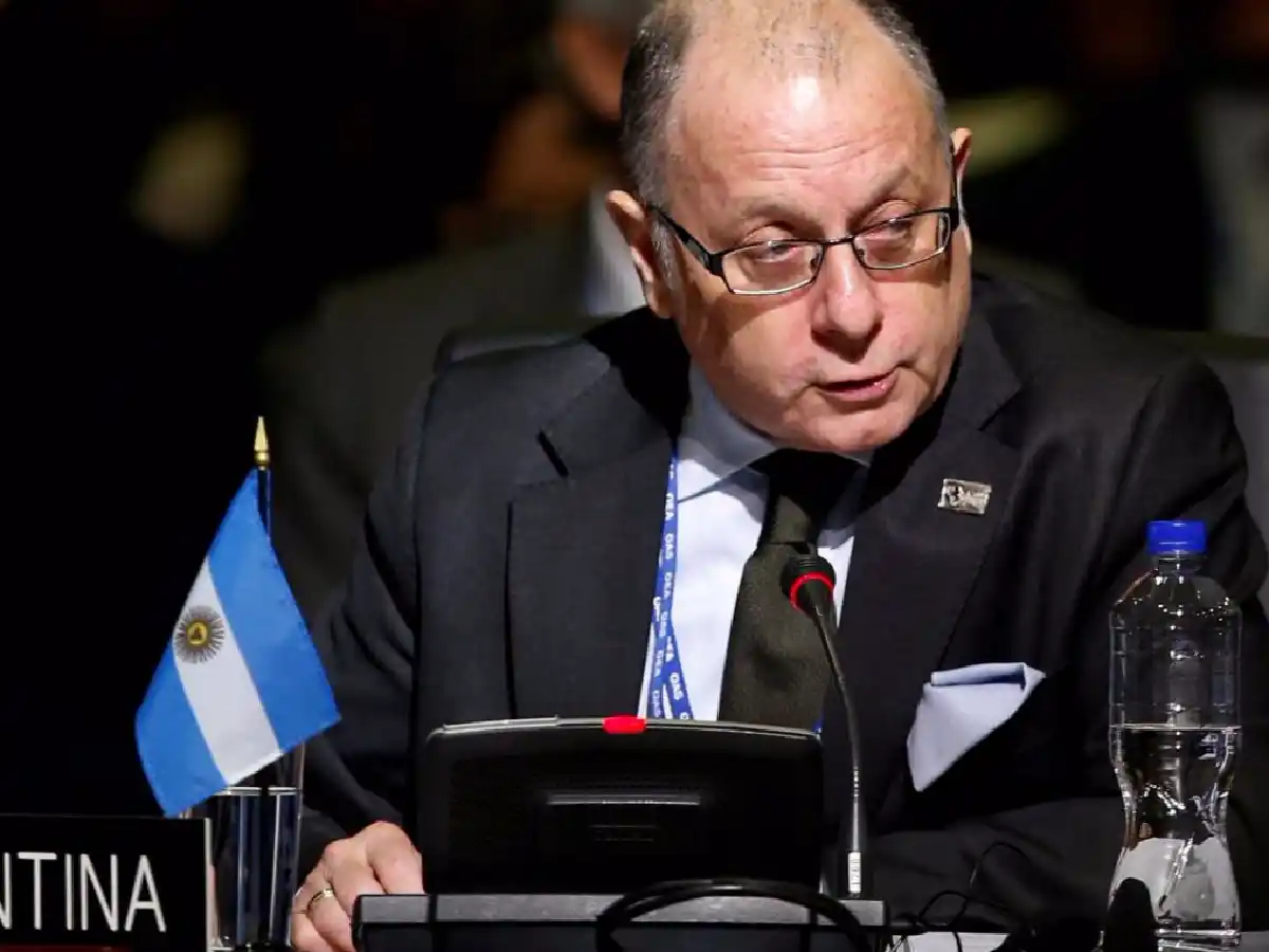 Jorge Faurie: "Argentina es dador de cooperación"