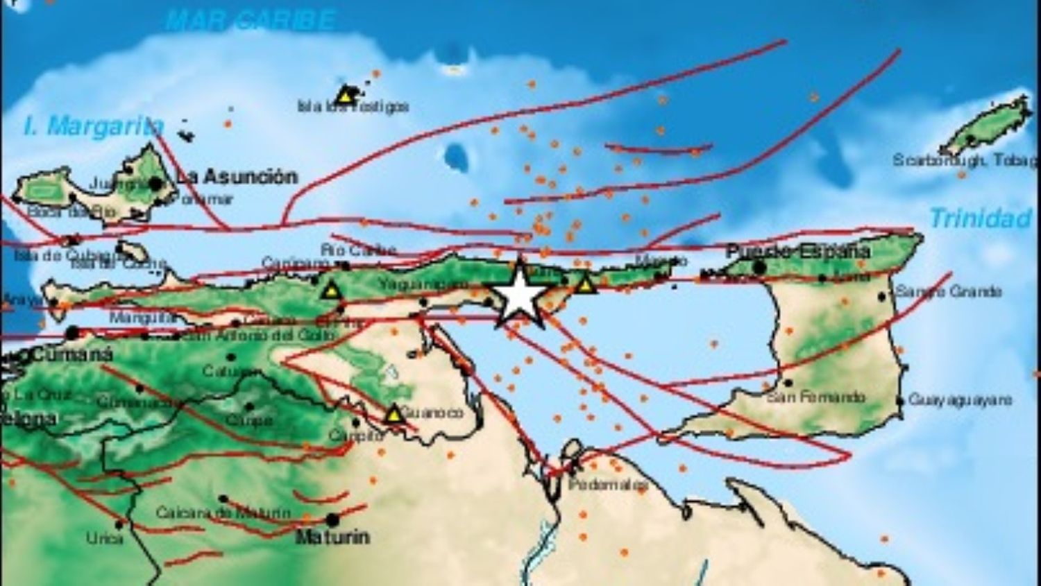 Fuerte temblor de magnitud 5.2 sacudió el oriente de Venezuela y se sintió hasta en Caracas