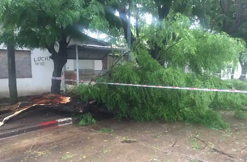 Anegamientos y zonas sin luz, el principal saldo que dejó la lluvia