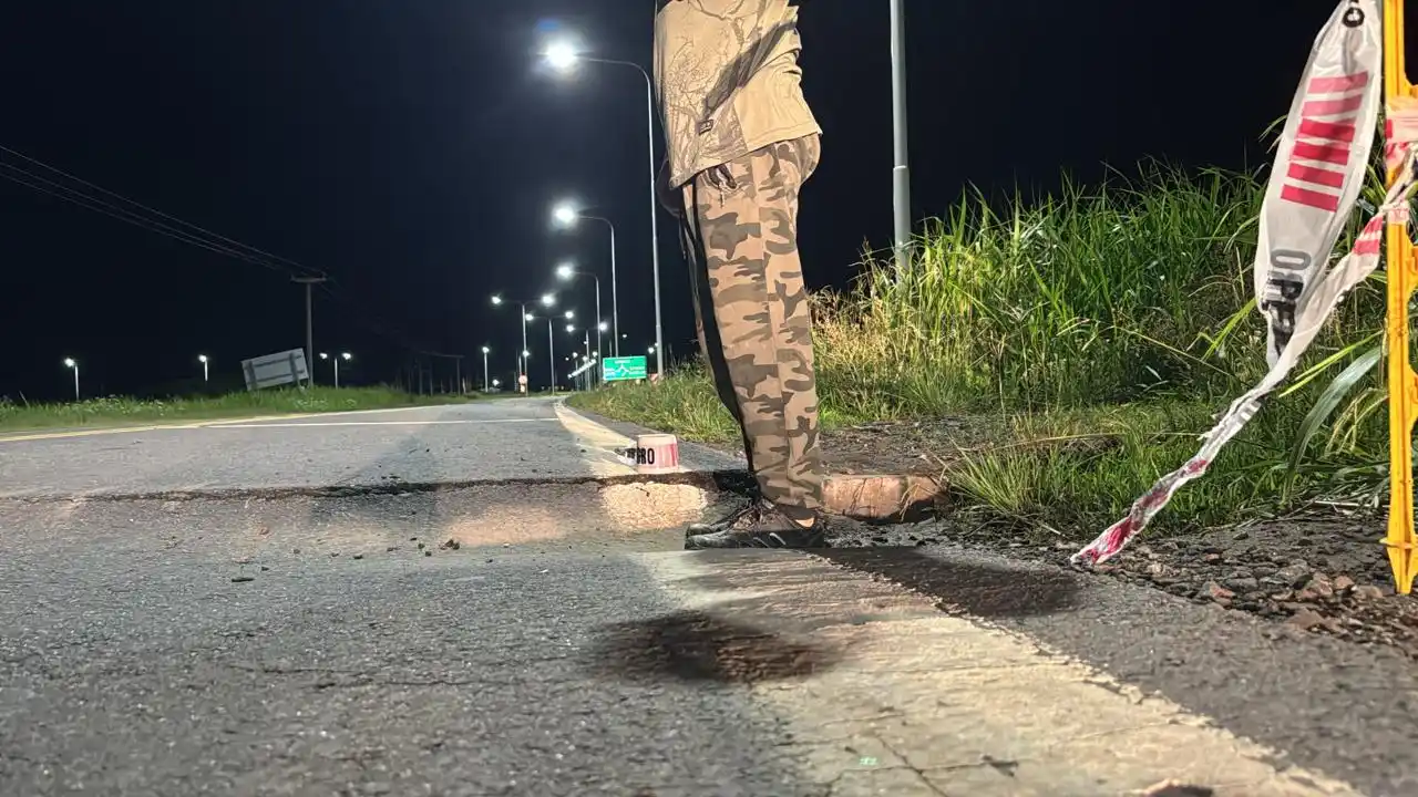 Cuidado: se produjo un socavamiento en ruta 63 y pidieron extrema precaución