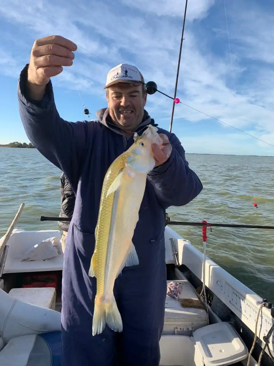 EN QUEQUÉN: Se disputa el campeonato nacional de pesca con presencia chascomunense