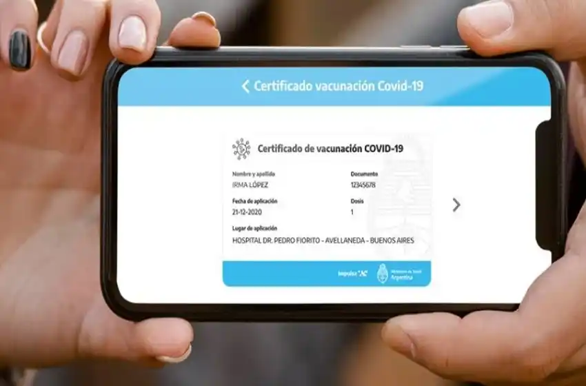 Vacunados contra el coronavirus podrán generar su credencial Mi Argentina: qué es y cómo funciona