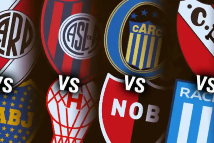 Fin de semana de clásicos: conocé el horario y qué canal televisa a cada partido